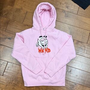 Pink Graphic Hoodie